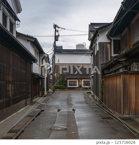 富山 岩瀬地区の街並み 富山 岩瀬地区の街並み 125716026