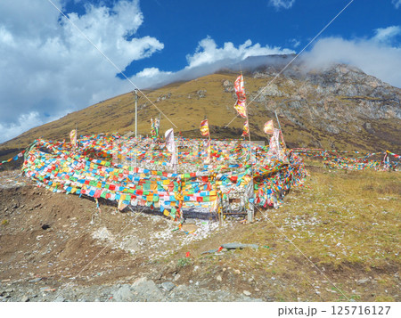 タルチョ 祈祷旗 タルチョー 125716127