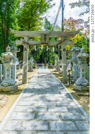 大阪府交野市の星田妙見宮（小松神社）　鳥居 125716650