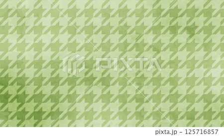 和の背景 緑色の千鳥格子文様パターン 和の背景 緑色の千鳥格子文様パターン 125716857