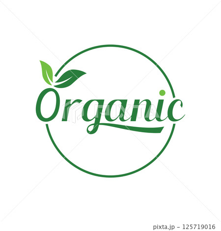 100% natural organic logo design with leaves concept.Logo for natural products, ecology, beauty, biology and agriculture. 100% natural organic logo design with leaves concept.Logo for natural products, ecology, beauty, biology and agriculture. 125719016