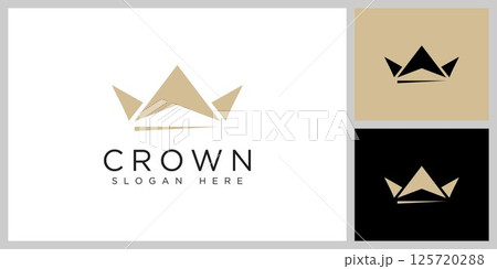 crown logo vector design template crown logo vector design template 125720288