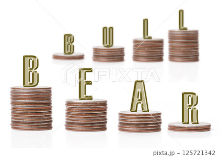 Bear vs. bull 125721342
