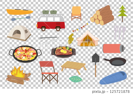 戶外露營休閒套裝 125721878