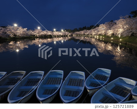 弘前城公園の夜桜2025 - JPEG撮って出し Ver 3/4 125721889