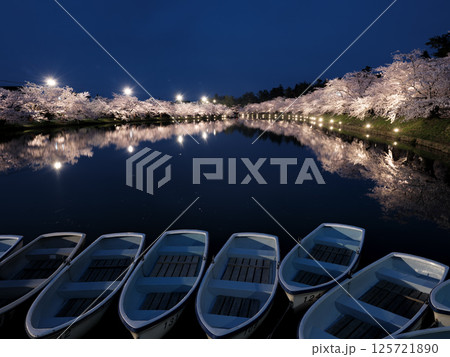 弘前城公園の夜桜2025 - ver 4/4 125721890