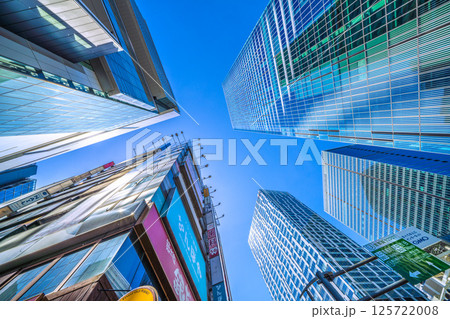 日本の東京都市景観 渋谷アクシュや渋谷スクランブルスクエアなど渋谷のビル群・渋谷5棟 日本の東京都市景観 渋谷アクシュや渋谷スクランブルスクエアなど渋谷のビル群・渋谷5棟 125722008