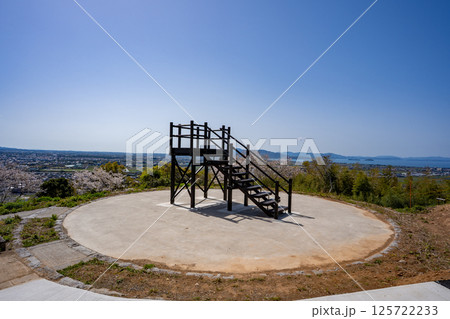 東光山公園の展望台の風景 125722233