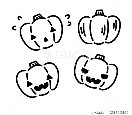 ハロウィン ジャックオランタン かぼちゃ パンプキン ハロウィン ジャックオランタン かぼちゃ パンプキン 125723303