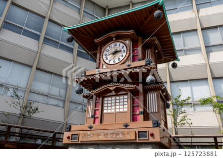 道後温泉の坊っちゃんカラクリ時計 125723881