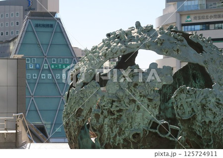 埼玉県さいたま市のさいたま新都心の風景 125724911