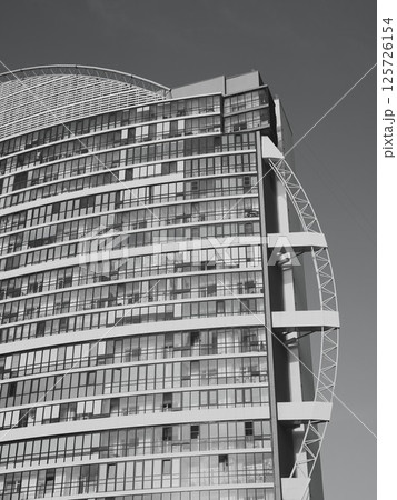 Exploring Futuristic Architecture with a Unique Monochrome Perspective and Visionary Design 125726154