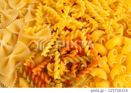 Pasta noodles for cooking Italian food. Pasta noodles for cooking Italian food. 125726324