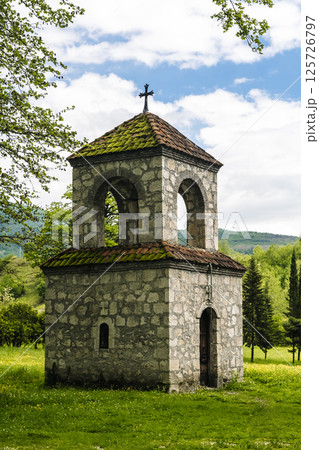 Georgian Orthodox Chapel Architecture. Caucasus Culture 125726797