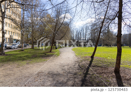 【フィンランド】タンペレの街並み 125730483