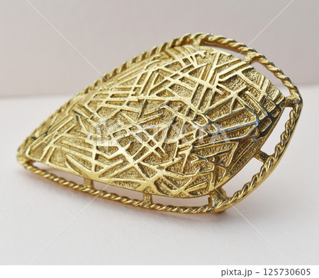Fashionable brooch vintage detail for women accessory promo Fashionable brooch vintage detail for women accessory promo 125730605