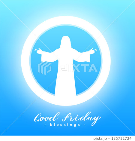 stylish good friday background show your love for god 125731724