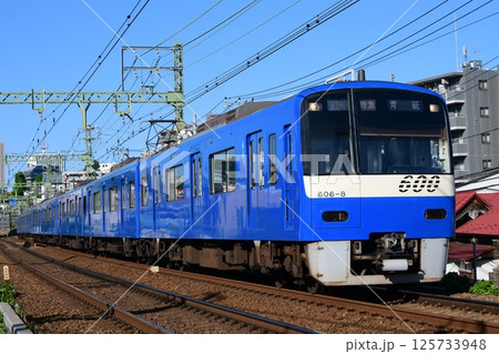 京急600形　606F　ブルースカイトレイン 125733948