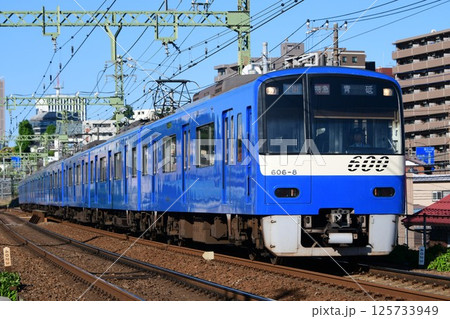 京急600形 606F ブルースカイトレイン 京急600形 606F ブルースカイトレイン 125733949