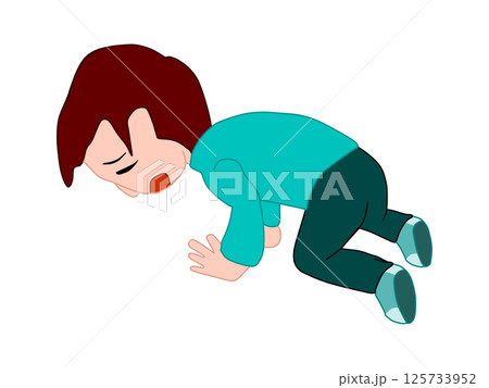 落ち込む男性 125733952