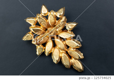Womens vintage style brooch isolated product image Womens vintage style brooch isolated product image 125734025