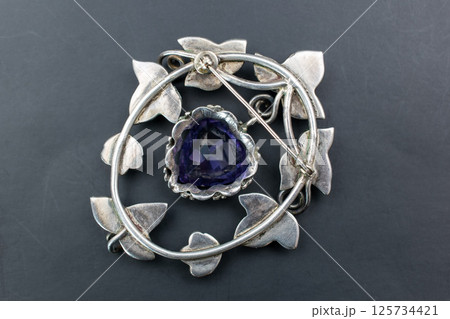 Jewelry brooch vintage look for women soft detail photo Jewelry brooch vintage look for women soft detail photo 125734421