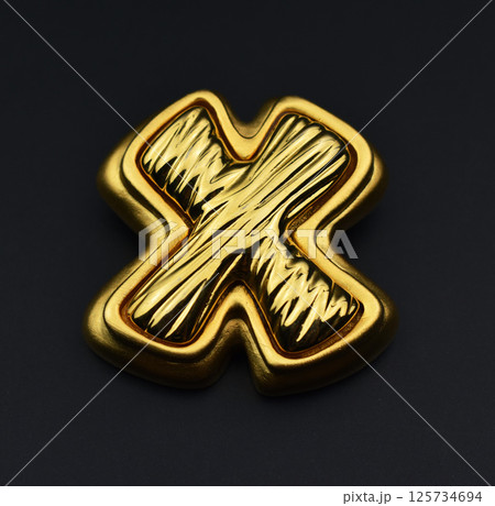 Elegant brooch with floral charm vintage look photo 125734694