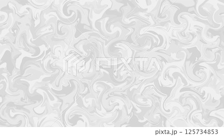 グレーのマーブル模様のテクスチャ - 高級感のある背景や大理石のイメージ素材 - 16:9 125734853