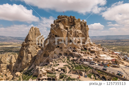 Uchisar Castle in Cappadocia Uchisar Castle in Cappadocia 125735513
