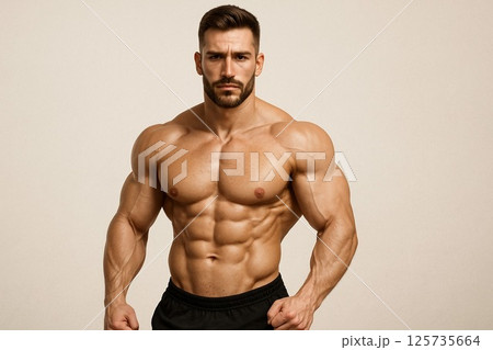 完璧な筋肉美！理想のマッチョボディを目指す 125735664