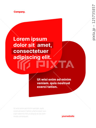 Layout template for events or business related. 125735857