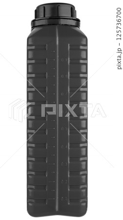 White plastic canister with leak-proof lid 125736700