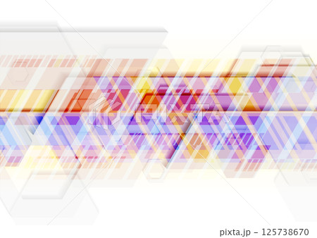 Orange and violet tech concept minimal abstract geometric background Orange and violet tech concept minimal abstract geometric background 125738670