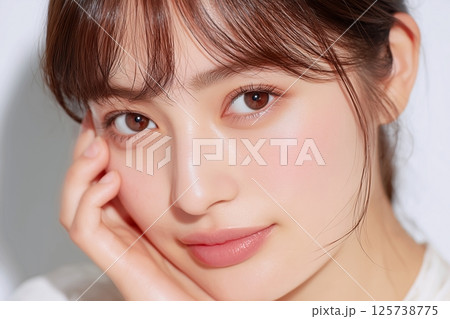 美肌の女性・アンチエイジング「AI生成画像」 美肌の女性・アンチエイジング「AI生成画像」 125738775