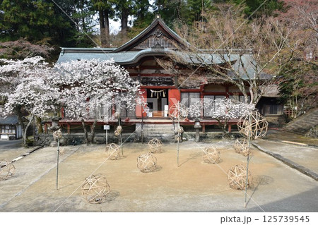 大和多武峰　談山神社　総社拝殿 125739545