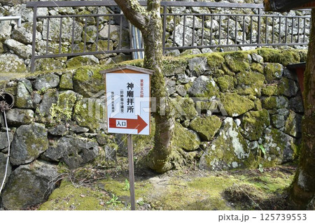 大和多武峰 談山神社 神廟拝殿 大和多武峰 談山神社 神廟拝殿 125739553