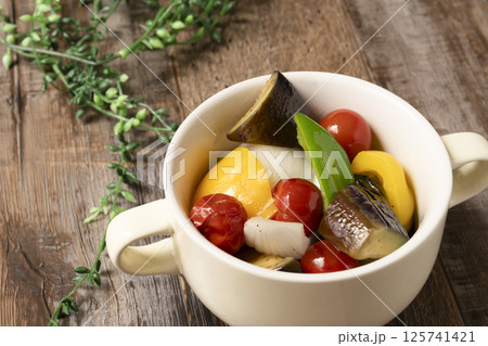 夏野菜のラタトゥーユ 125741421
