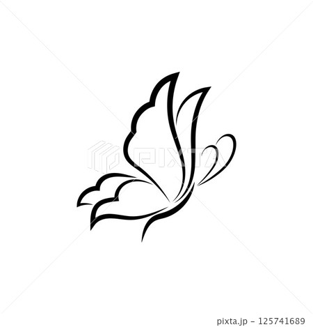 Beauty Butterfly icon design 125741689