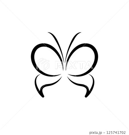 Beauty Butterfly icon design Beauty Butterfly icon design 125741702