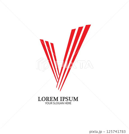 check mark symbol and logo icon 125741783