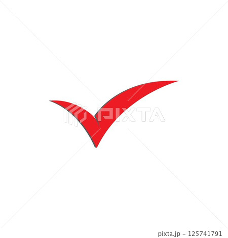 check mark symbol and logo icon check mark symbol and logo icon 125741791
