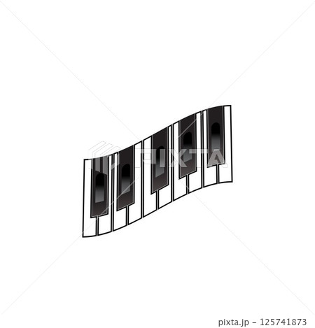 piano logo and symbol vectors 125741873