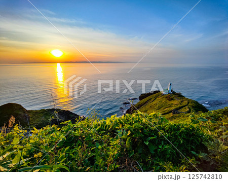 角田岬の夕暮れ 125742810