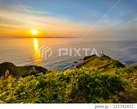 角田岬の夕暮れ 角田岬の夕暮れ 125742811
