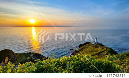 角田岬の夕暮れ 角田岬の夕暮れ 125742813