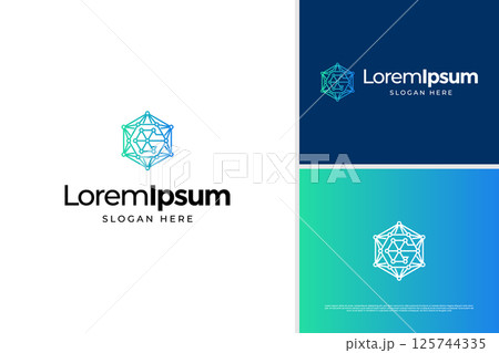 Letter G technology logo concept creative. Initial G digital logo design template Letter G technology logo concept creative. Initial G digital logo design template 125744335