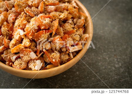 dried shrimps or dried salted prawn dried shrimps or dried salted prawn 125744768
