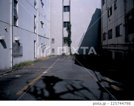 20年以上前の東京の風景 渋谷界隈 ビルの間の空き地 20年以上前の東京の風景 渋谷界隈 ビルの間の空き地 125744798