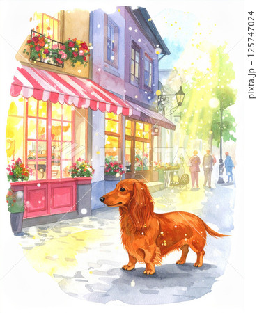 ダックスフンド 125747024