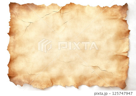 劣化した紙 125747947